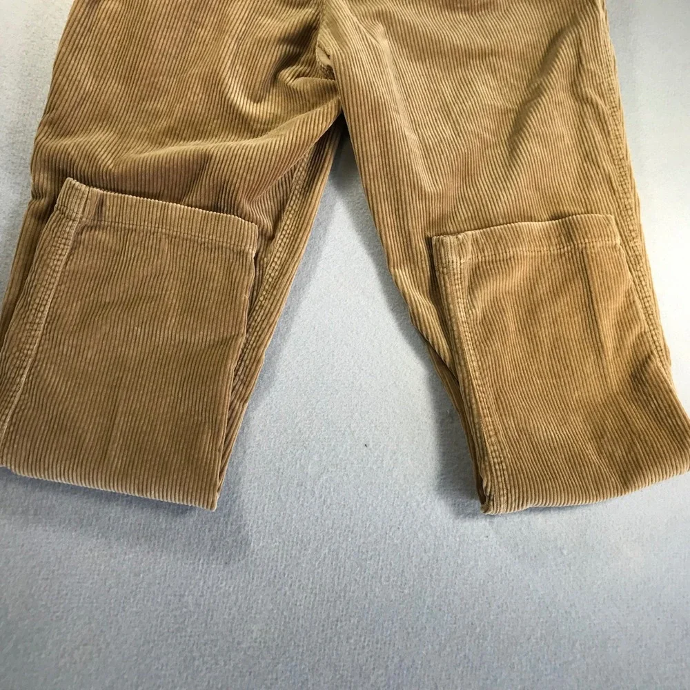 Polo Ralph Lauren Mens Classic Fit Corduroy Drawstring Pants Tan Brown Small